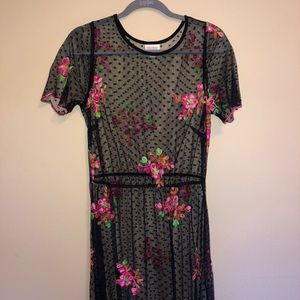 Embroidered dress